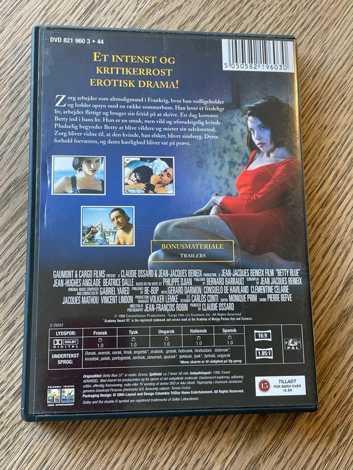 Betty Blue - 37,2 Le Matin, DVD,