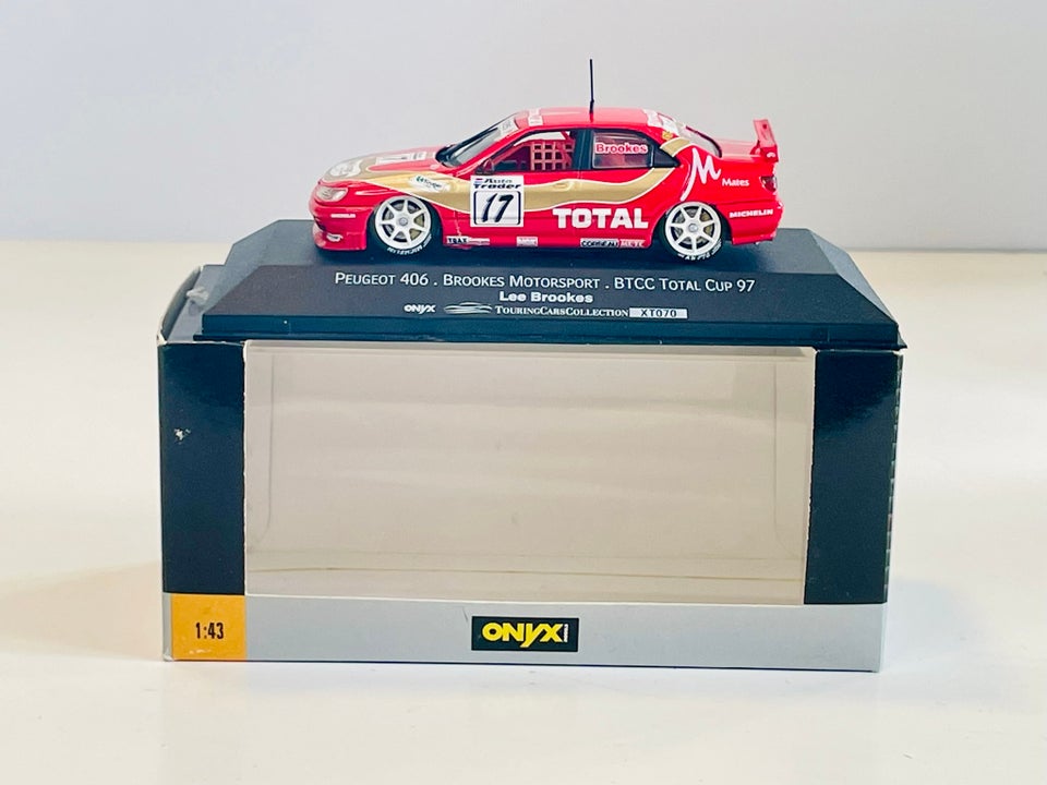 Modelbil Onyx Peugeot 406 - BTCC