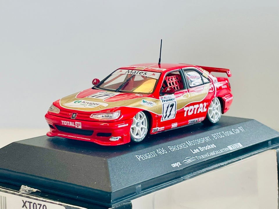 Modelbil Onyx Peugeot 406 - BTCC