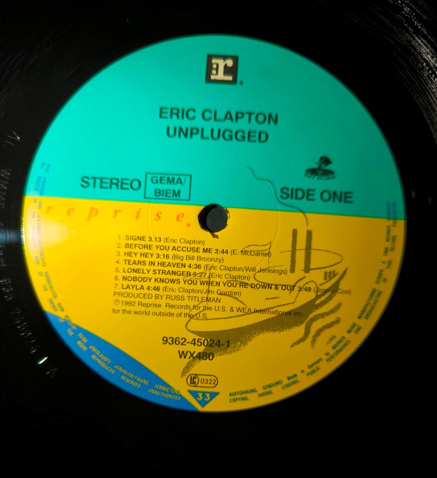 LP, Eric Clapton