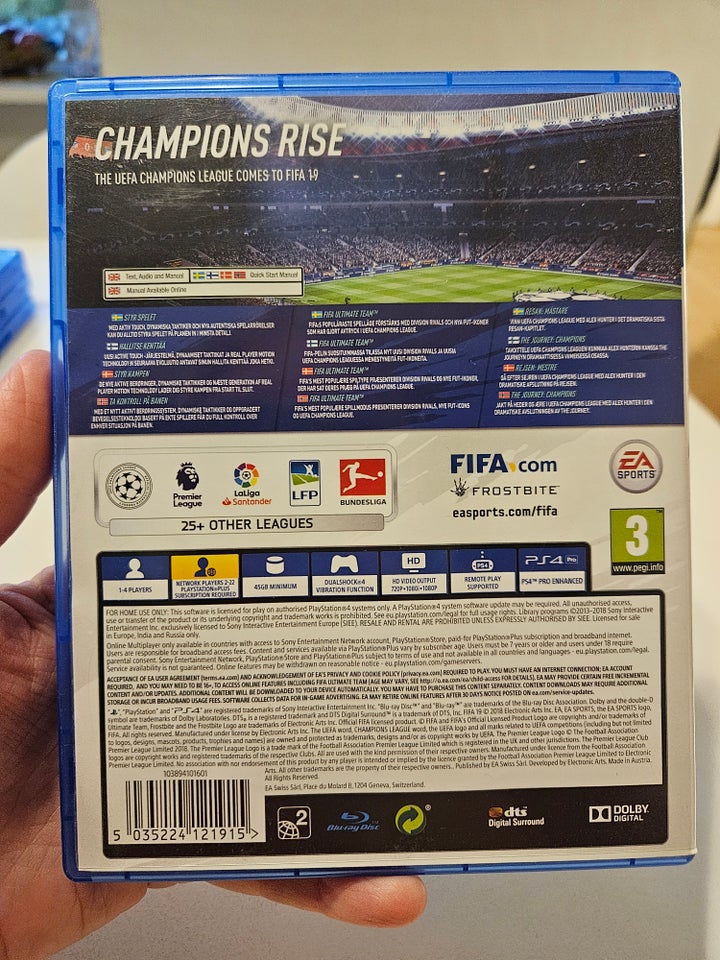 EA Sports FIFA 19, PS4