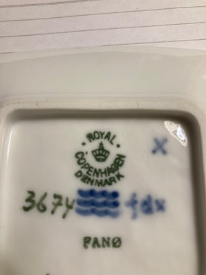 Porcelæn Askebæger Royal