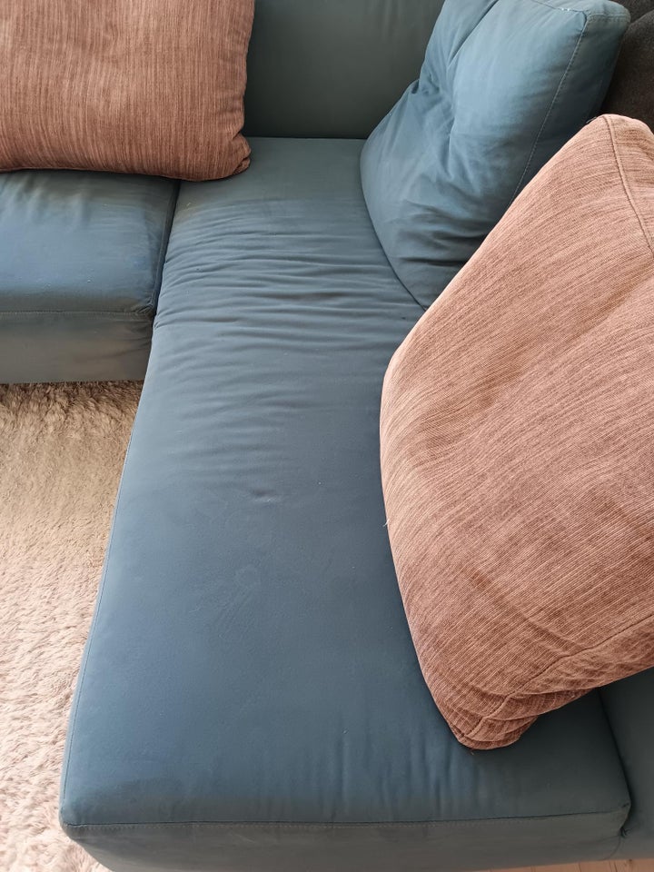 Hjørnesofa alcantara 5 pers