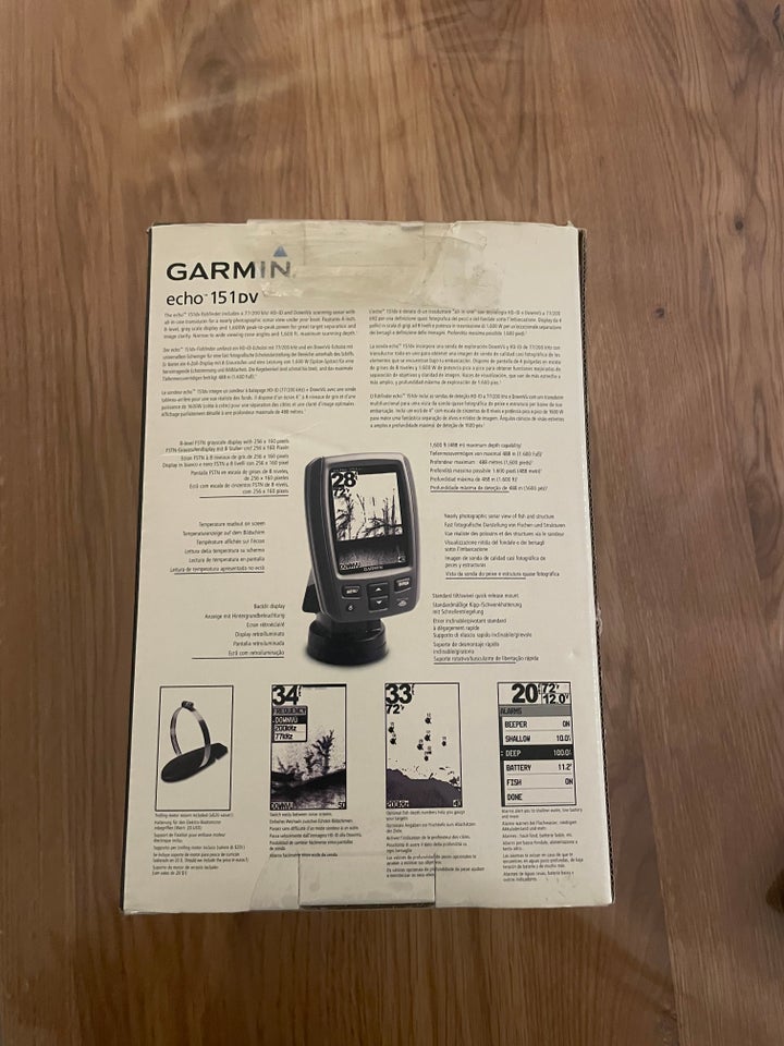 fishfinder , Garmin echo 151