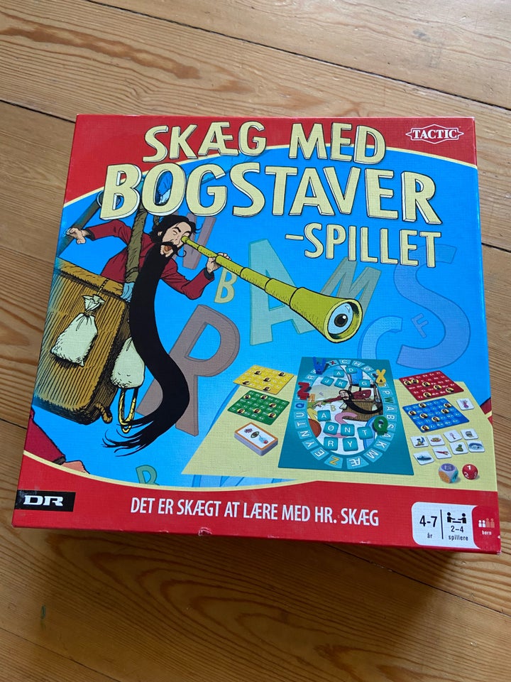 Skæg med bogstaver, brætspil