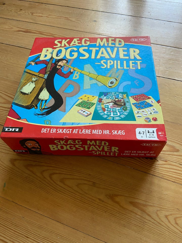 Skæg med bogstaver, brætspil