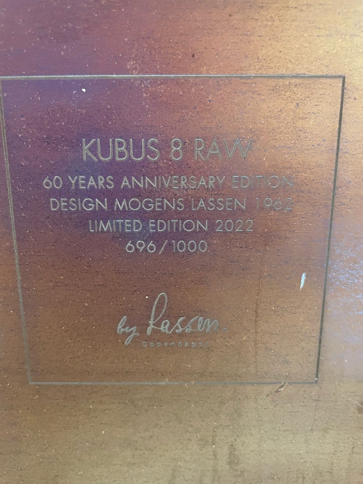 Kubus 8 Raw limited edition Kubus