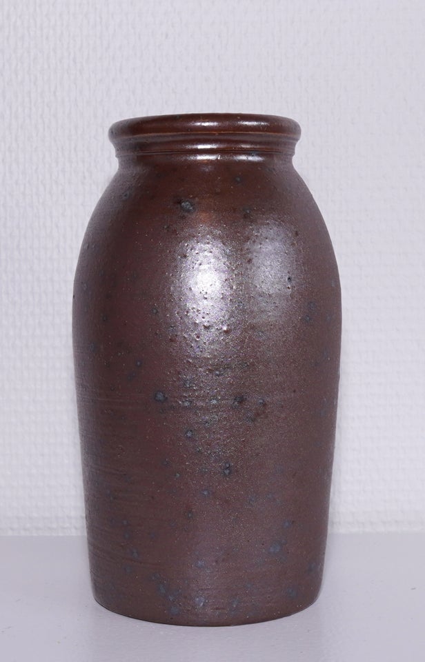 Vintage vase / krukke i stentøj