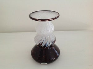 Glas Vase Guldkrokens Glashytta