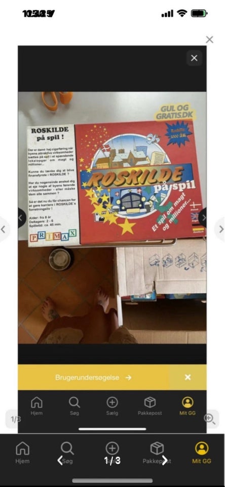 Roskilde på spil , brætspil