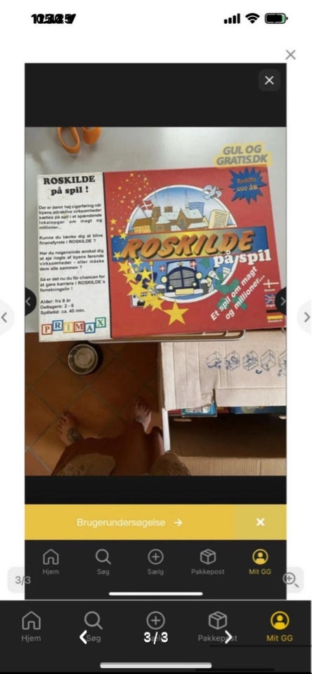 Roskilde på spil , brætspil