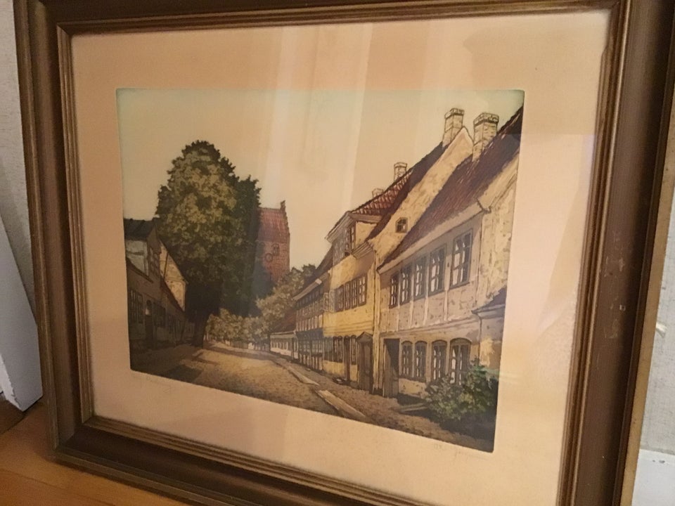 Orig. Radering, Th. Jørgensen,