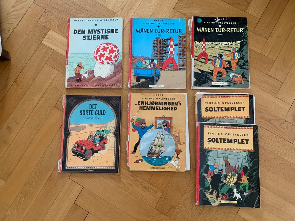 Tintin, Hergé, Tegneserie