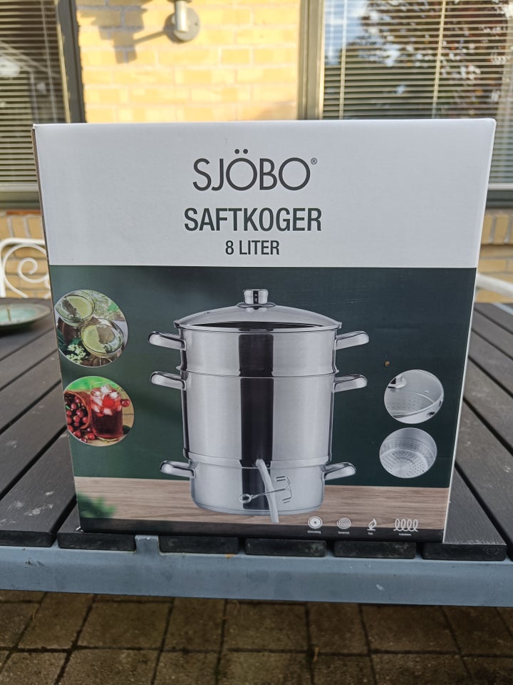 Saftpresser 8 liter sjøbo, Sjøbo