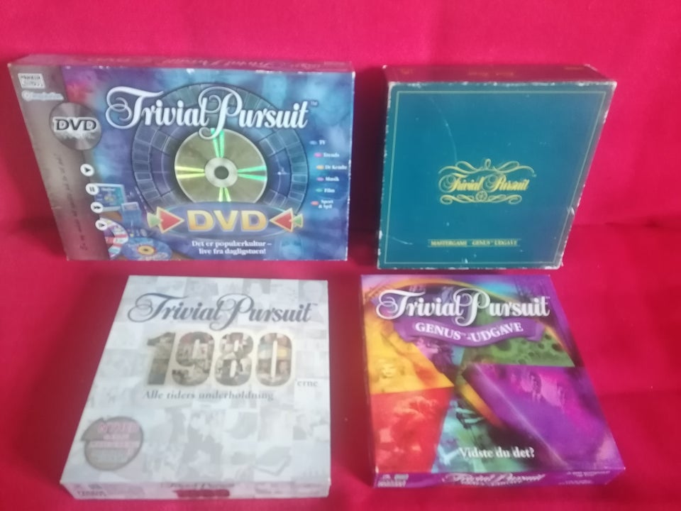 Trivial Pursuit med DVD- 4 spil,