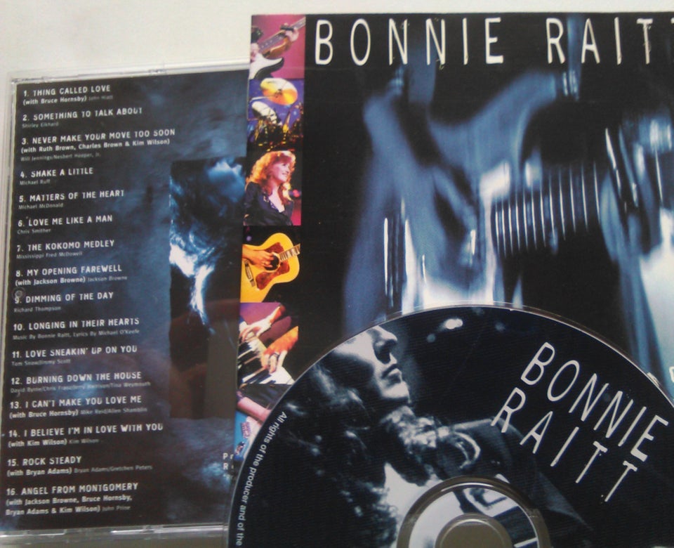 BONNIE RAITT: 3 titler – Stk. 25 kr.,