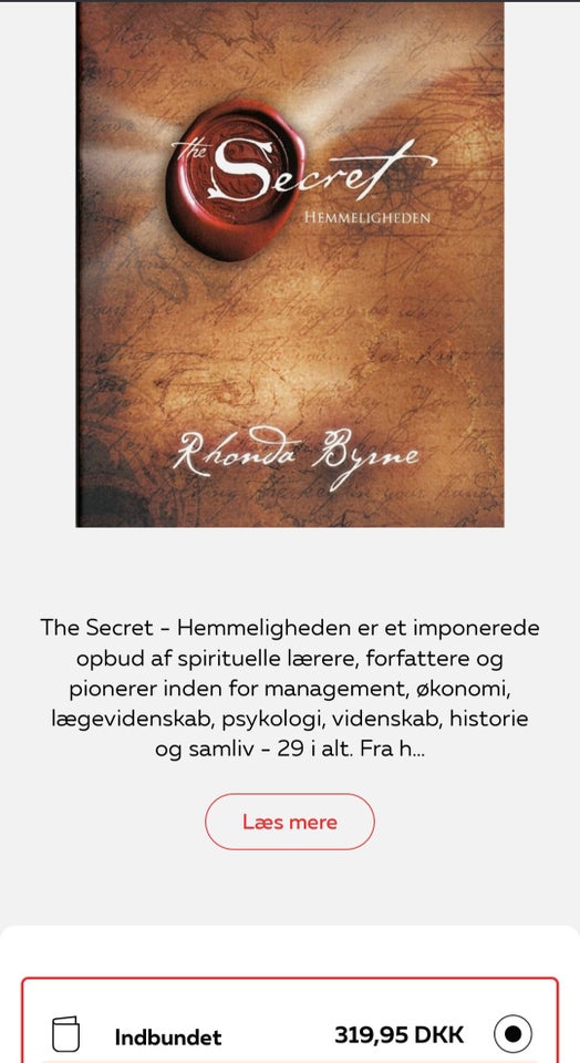 The secret, Rhonda Byrne, emne: