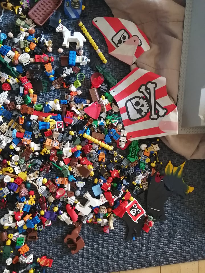 Lego blandet, 38 kilo lego