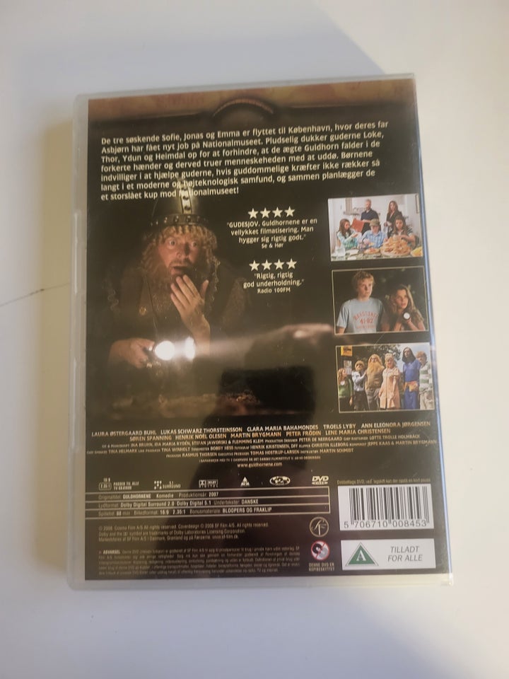 Guldhornene, DVD, komedie