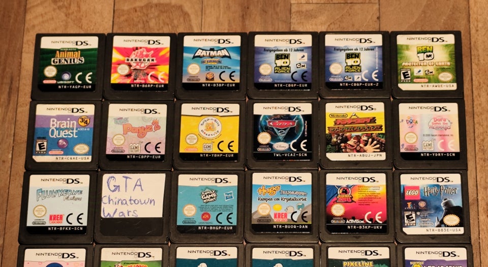 Blandede Nintendo DS Spil -