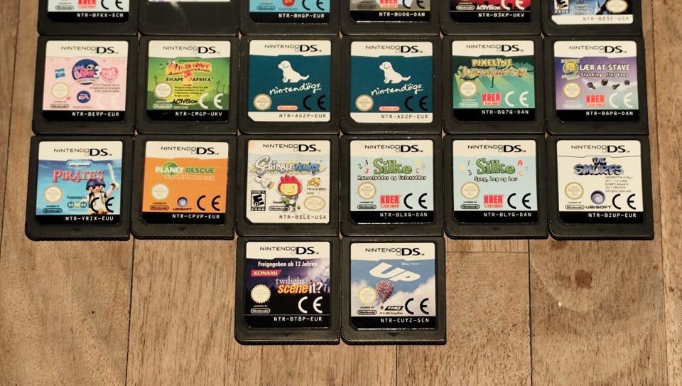 Blandede Nintendo DS Spil -