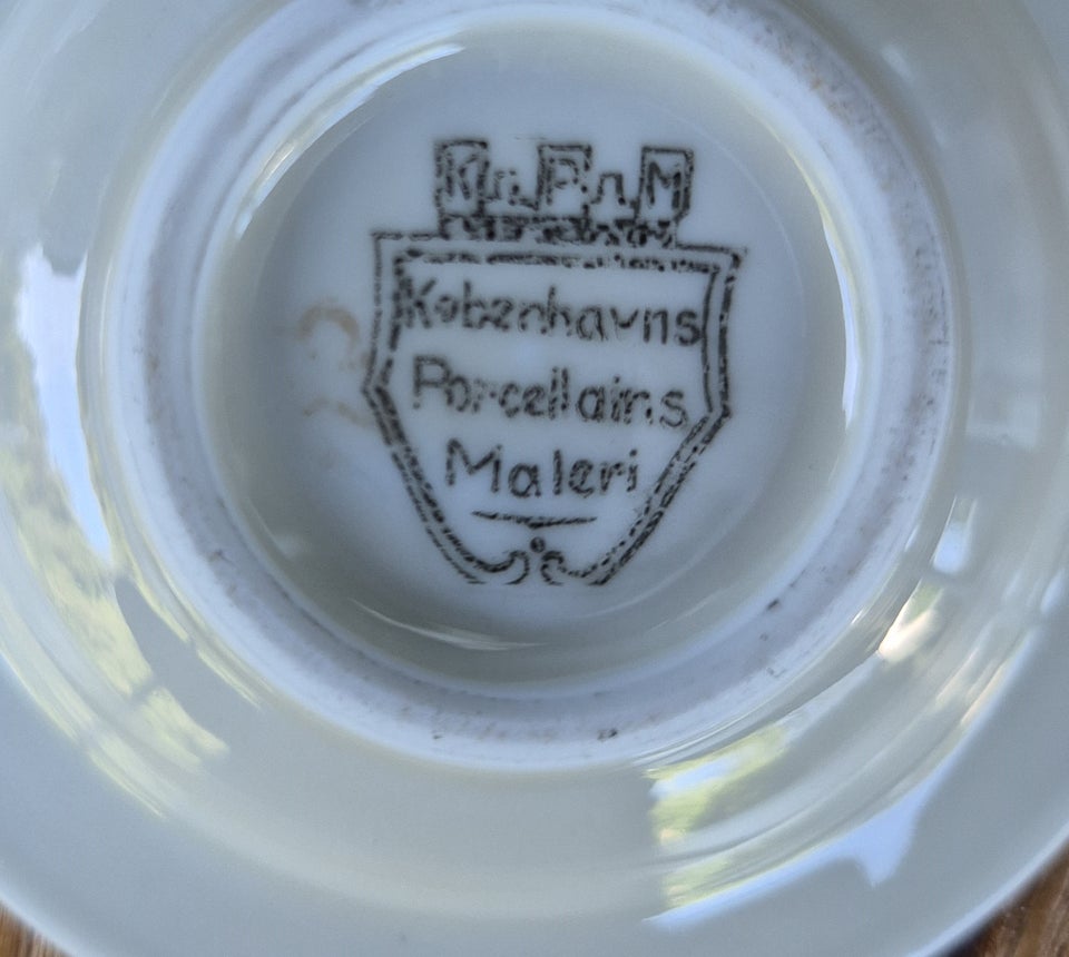 Porcelæn Smørskål Københavns