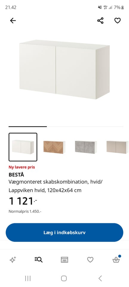 Hængeskab IKEA BESTÅ