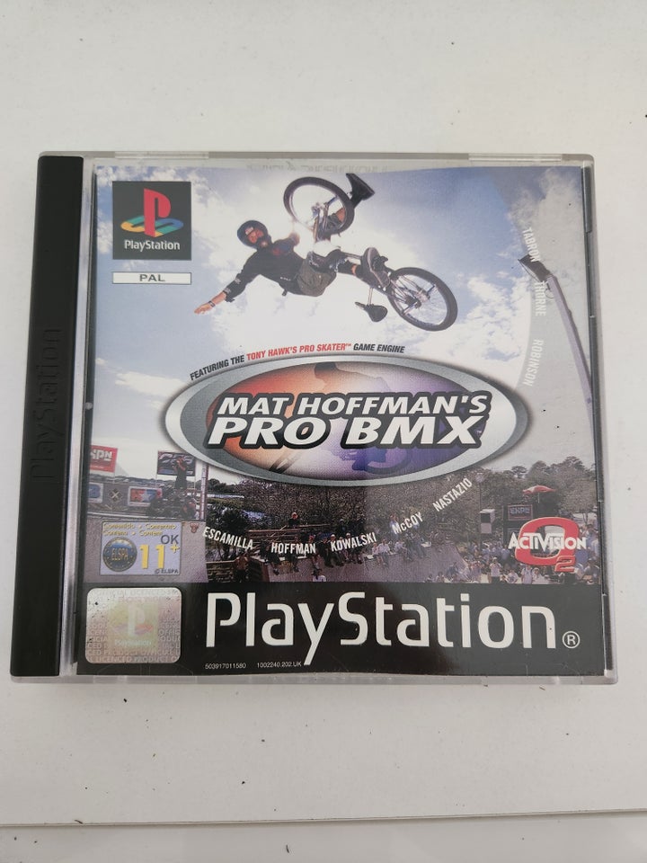 Matt hoffmans pro bmx, PS,