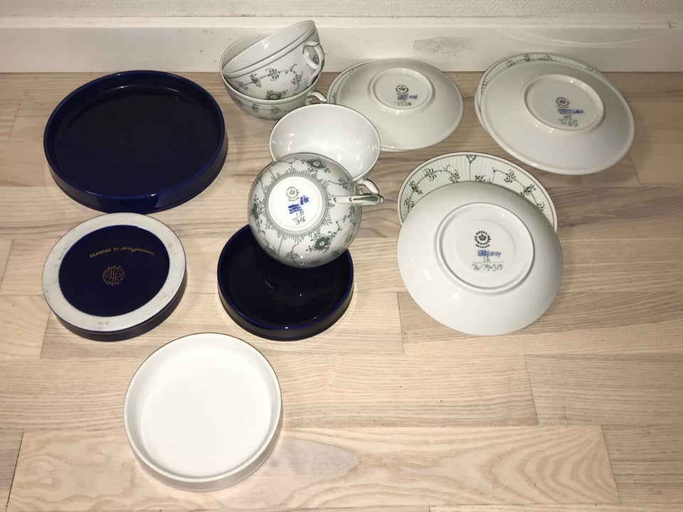 Porcelæn Tekop Kop Tallerken