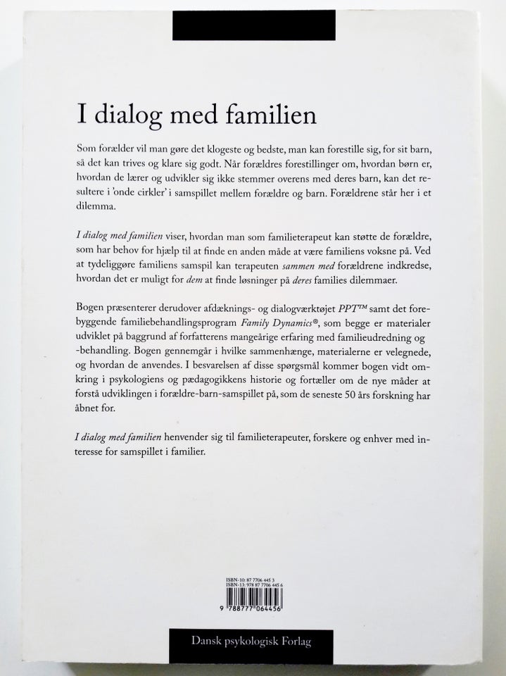 I dialog med familien, Finn Westh,