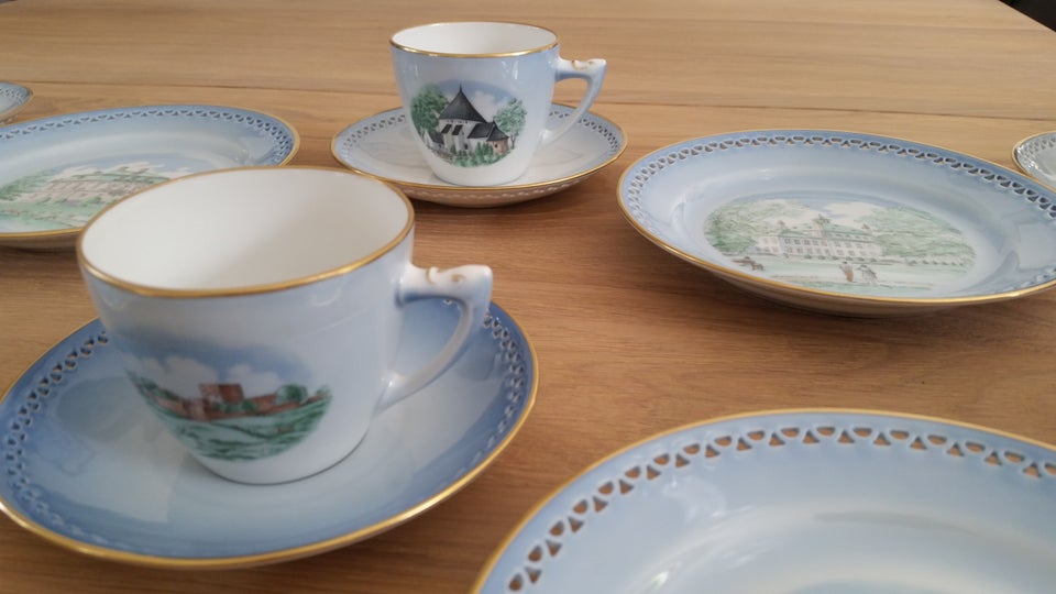 Porcelæn Kaffekop underkop og