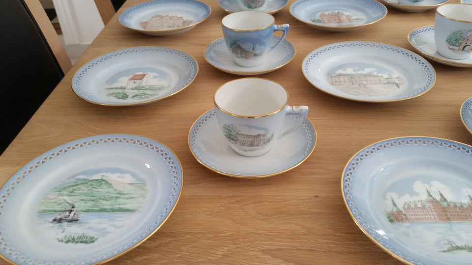 Porcelæn Kaffekop underkop og