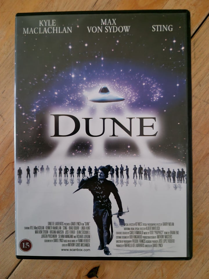 Dune, instruktør David Lynch, DVD