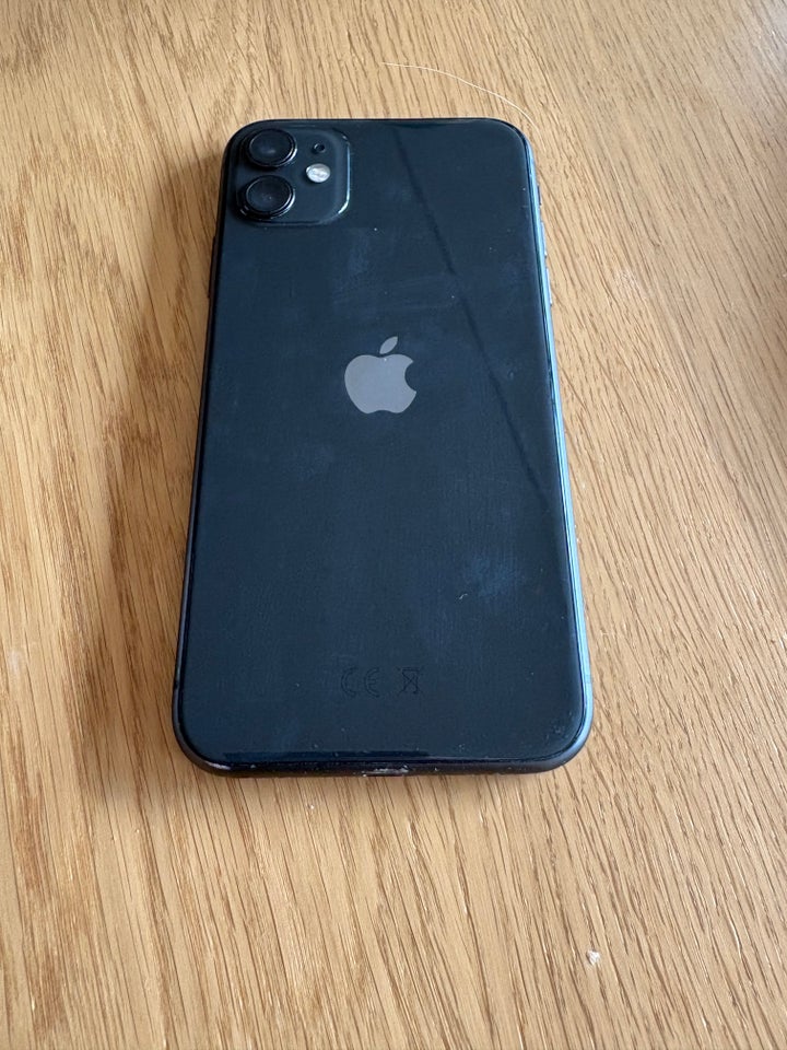 iPhone 11, 64 GB, sort