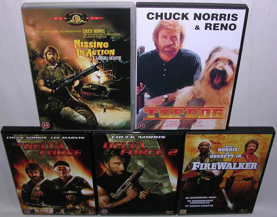 Chuck Norris DVD action