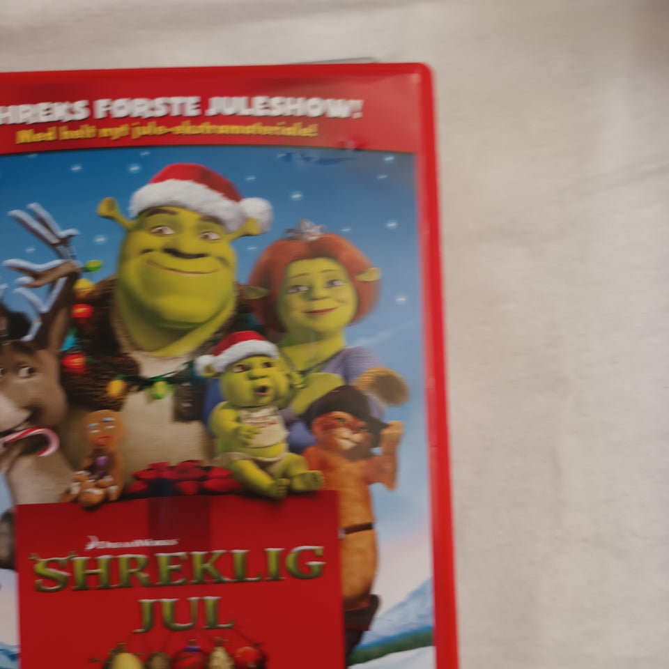 Shreklig jul, instruktør ??, DVD