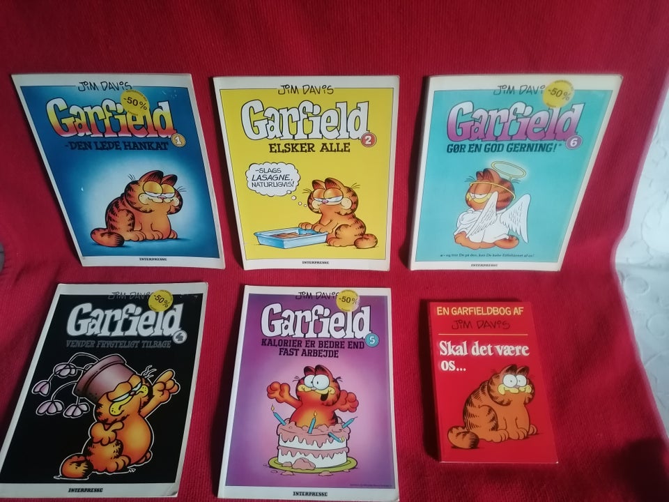 Garfield 1, 2,4,5,6,Skal det være