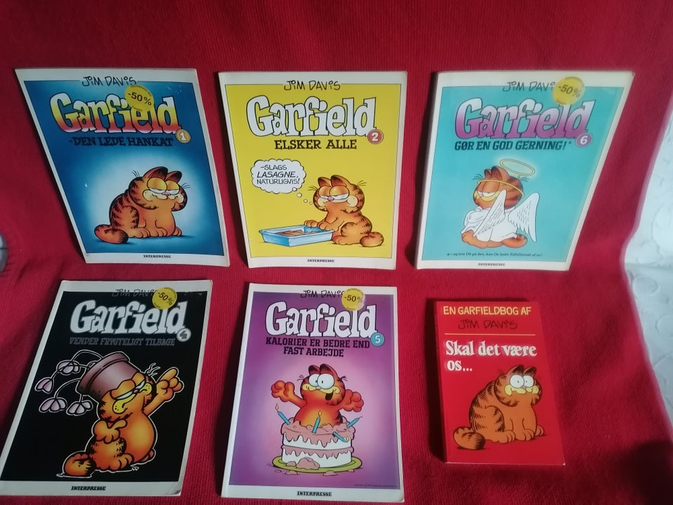 Garfield 1, 2,4,5,6,Skal det være