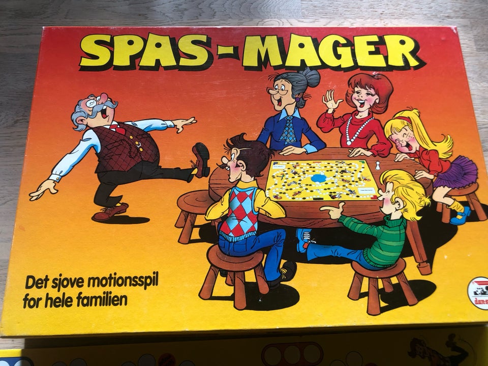 Spas mager, brætspil