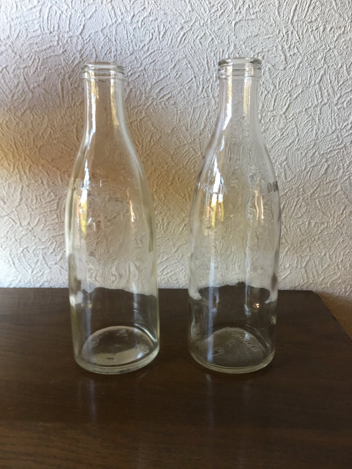 Glas, Retro mælkeflasker