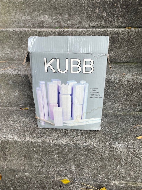 Kubb / Kongespil, udendørsspil