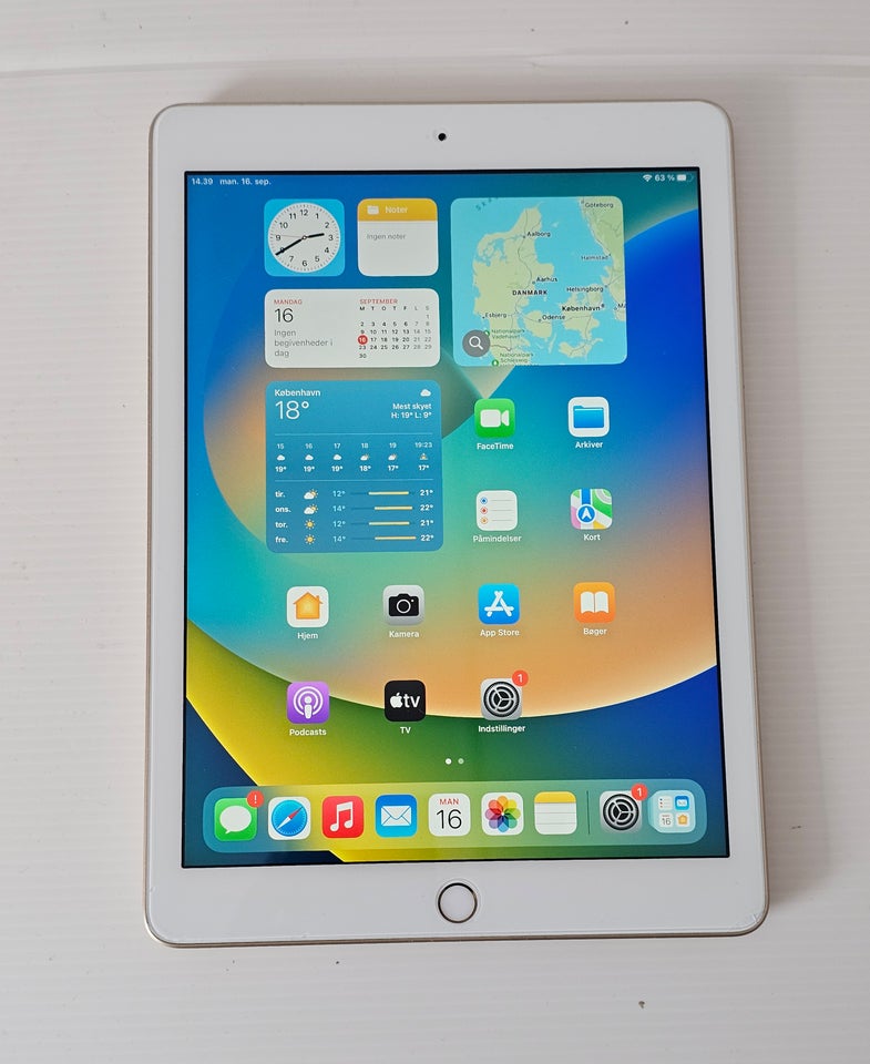 iPad 5 32 GB hvid