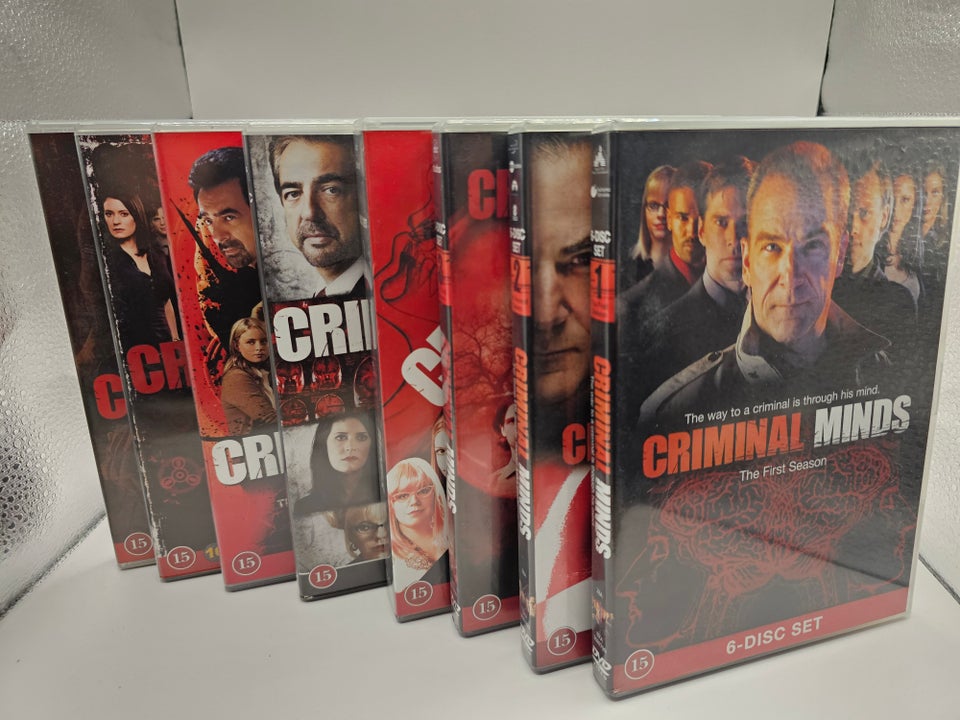 Sæson 1-8 - Criminal Minds, DVD,