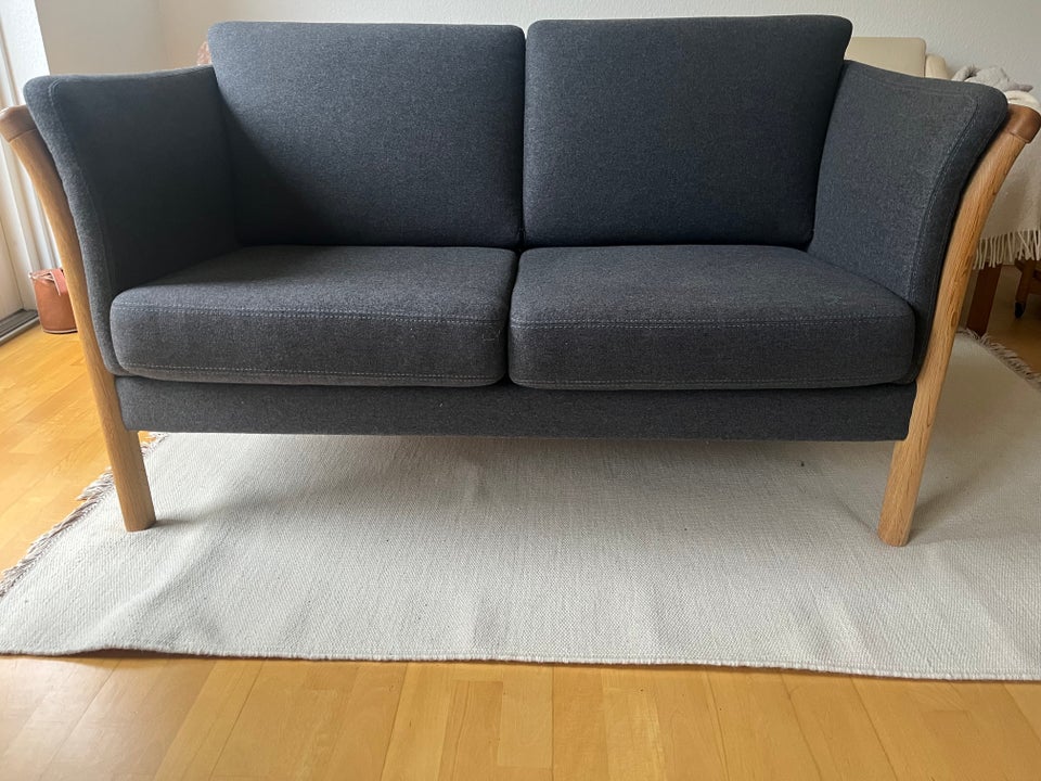 Sofa, uld, 2 pers.