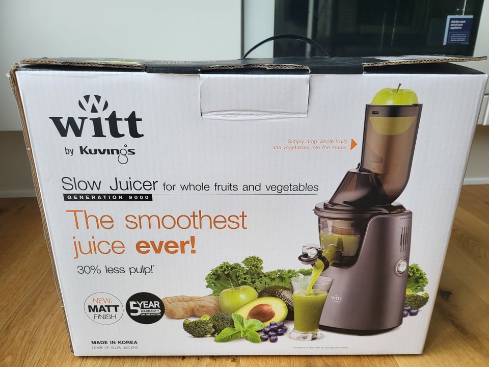 Slowjuicer Witt by kuvings c9640