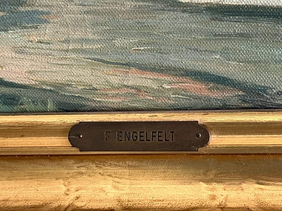 Oliemaleri Frederik Engelfelt