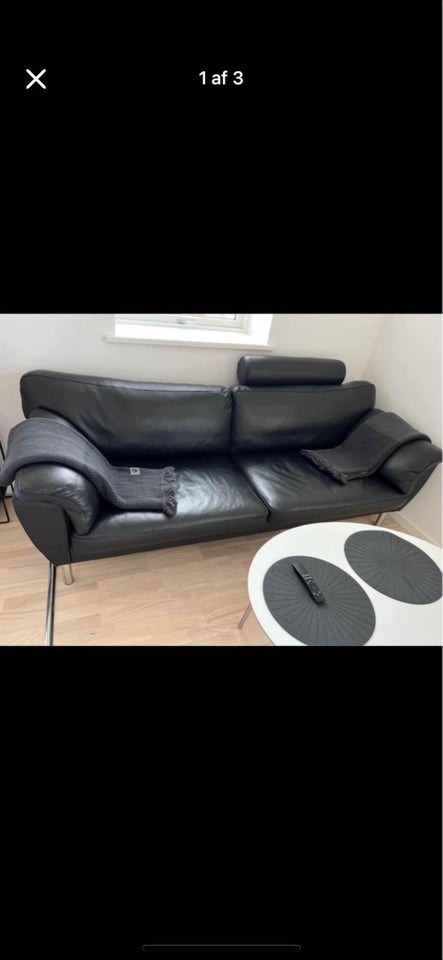 Sofa, læder