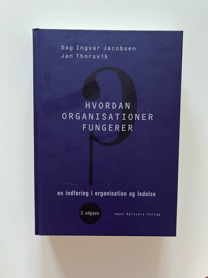 Hvordan organisationer fungerer 