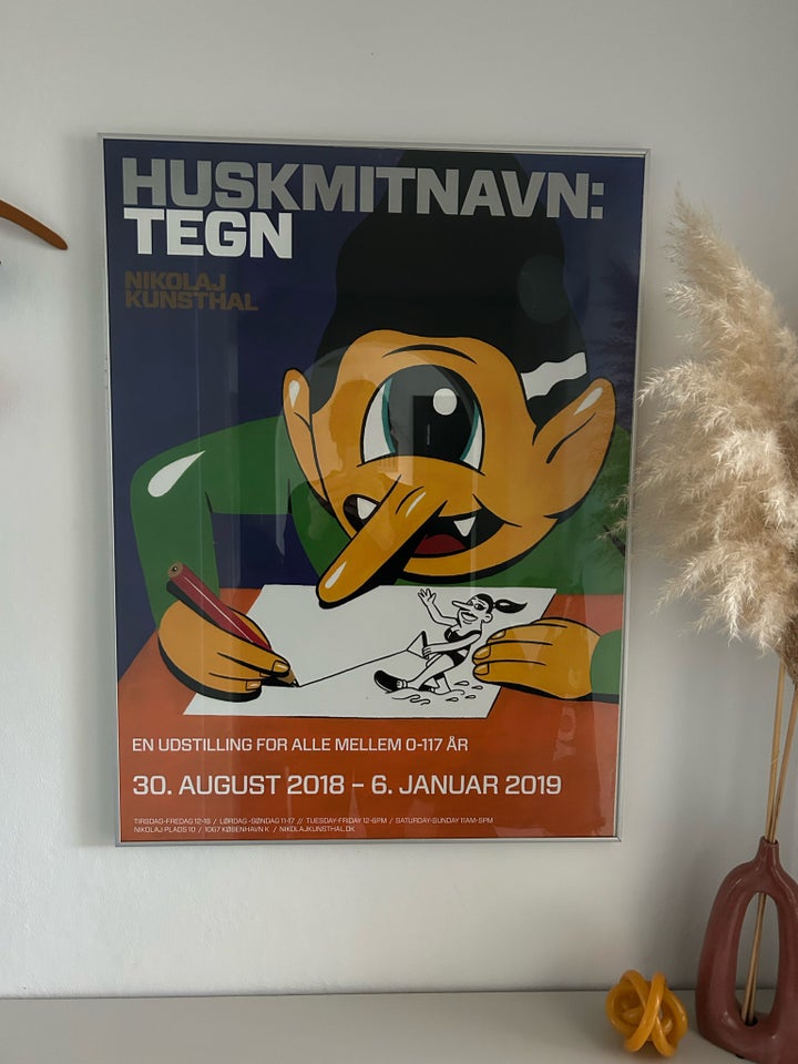 Plakat, Huskmitnavn , b: 50 h: 70