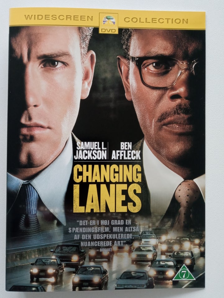 Changing Lanes., DVD, thriller